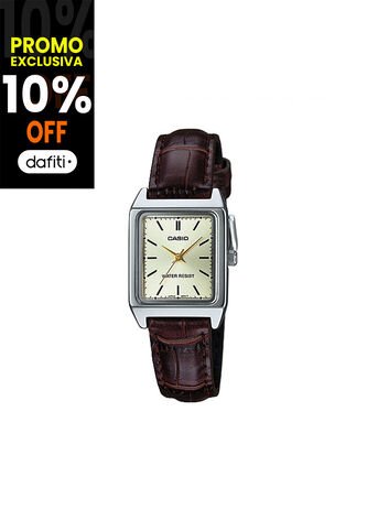 Reloj Para Unisex Casio Ltpv007L-9Budf Marrón Casio