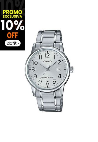 Reloj Para Hombre Casio Casio Mtp-V002D-7Budf Plateado Casio