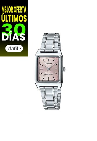 Reloj Para Mujer Casio Casio Ltp-V007D-4Eudf Plateado Casio
