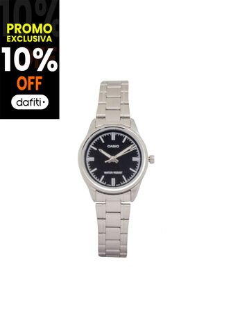 Reloj Para Mujer Casio Casio Ltp-V005D-1Audf Plateado Casio