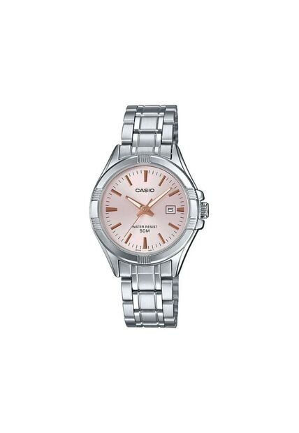 Reloj Casio Modelo LTP-1308D-4AVDF Plateado Mujer