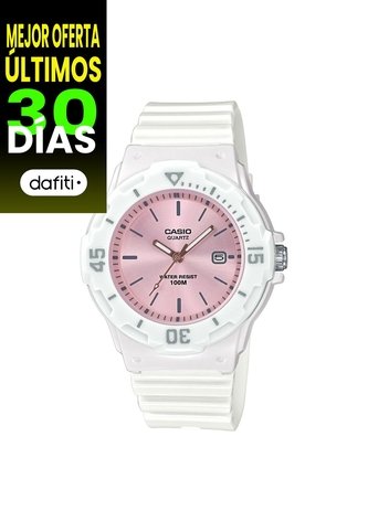 Reloj Para Mujer Casio Lrw200H-4E3Vdf Blanco Casio