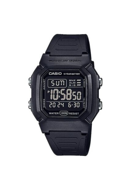 Reloj Casio Modelo W-800H-1BV Negro Unisex