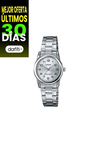 Reloj Para Mujer Casio Ltp_V001D_7B Plateado Casio