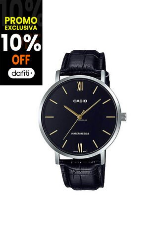 Reloj Para Hombre Casio Mtpvt01L-1Budf Negro Casio