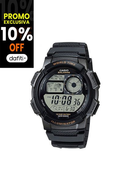 Reloj Para Hombre Casio Ae_1000W Ae_1000W_1Av Negro