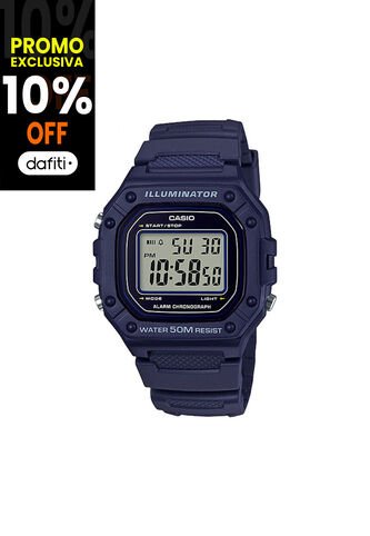 Reloj Para Hombre Casio W_218H_2Av Azul Casio