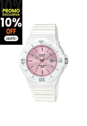Reloj Para Mujer Casio Lrw200H-4E3Vdf Blanco Casio