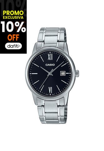 Reloj Para Hombre Casio Mtpv002D-1B3Udf Plateado Casio
