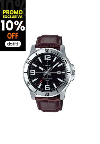 Reloj Para Hombre Casio Mtp_Vd01L_1B Marrón Casio