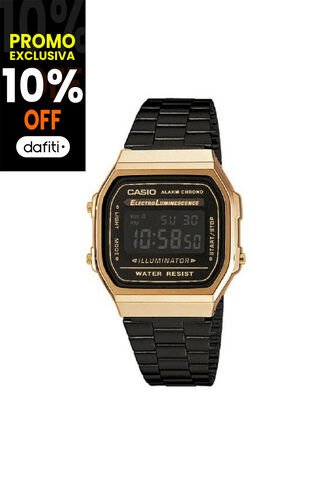 Reloj Para Unisex Casio A_168Wegb_1B Negro Casio