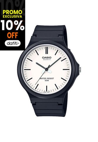Reloj Para Hombre Casio Mw-240-7Ev Negro Casio