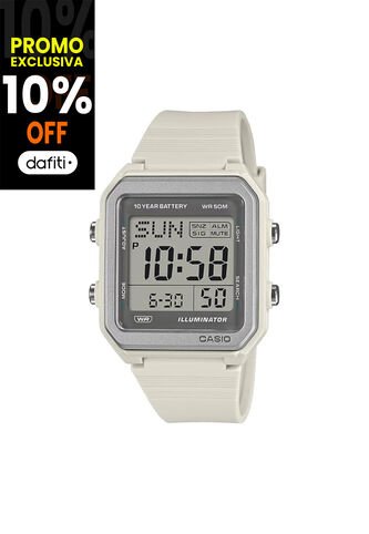 Reloj Casio Modelo W-221H-8AVDF Blanco Hombre Casio
