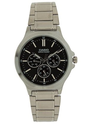 Reloj Plateado-Negro CASIO