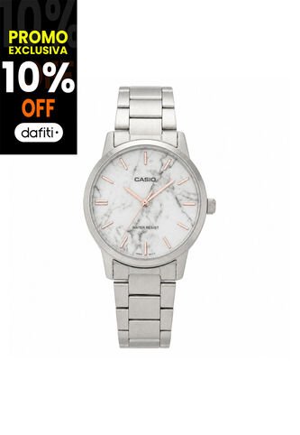 Reloj Casio Modelo MTP-VT01DM-7AUDF Plateado Hombre Casio