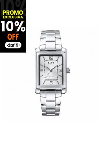 Reloj Casio Modelo LTP-1234DD-7ADF Plateado Mujer Casio
