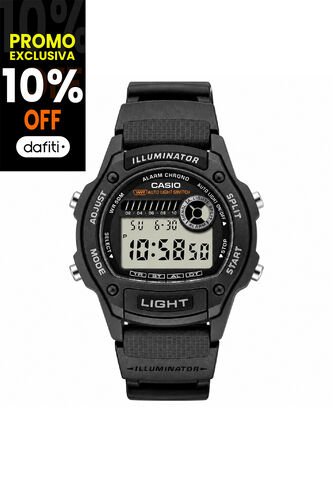 Reloj Casio Modelo W-220H-1AVDF Negro Hombre Casio