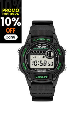 Reloj Casio Modelo W-220H-1A3VDF Negro Hombre Casio