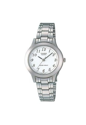 Reloj Casio LTP-1128A-7B Analogo 100% Original-plateado Casio