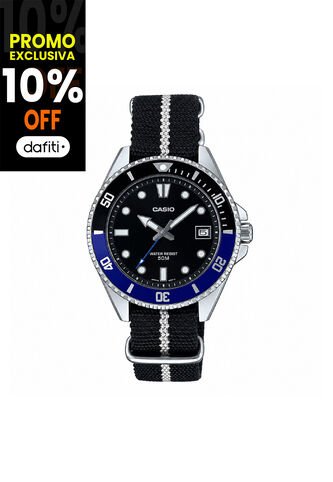 Reloj Casio Modelo MDV-10C-1A2VDF Negro Hombre Casio
