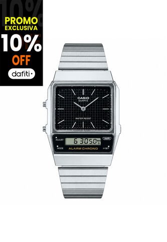 Reloj Casio Modelo AQ-800E-1ADF Plateado Hombre Casio