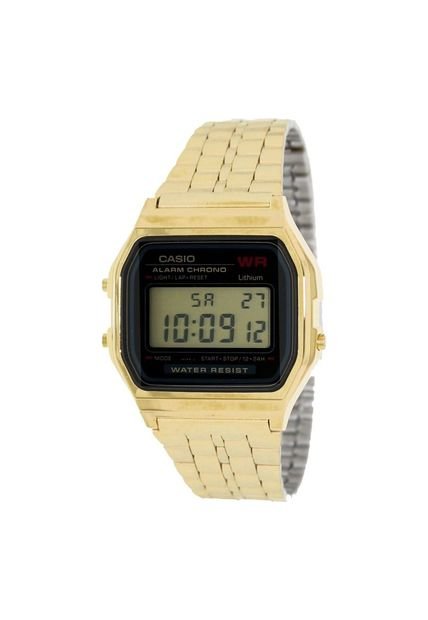 Reloj Para Unisex Casio A_159Wgea_1 A_159Wgea_1 Dorado
