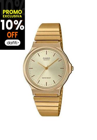 Reloj Casio Modelo MQ-24G-9EDF Dorado Mujer Casio