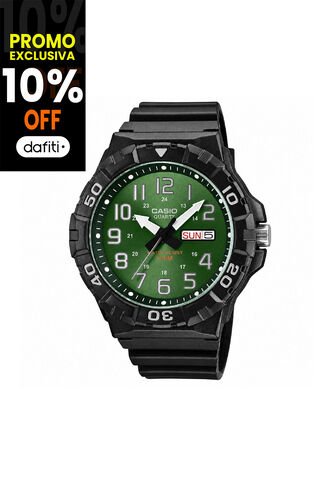 Reloj Casio Modelo MRW-210H-3BVDF Negro Hombre Casio
