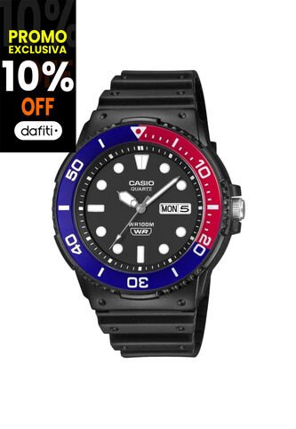 Reloj Casio Modelo MRW-230H-1E2V Negro Hombre Casio