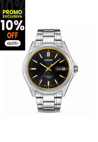 Reloj Casio Modelo MTP-B180D-1A2VDF Plateado Hombre Casio