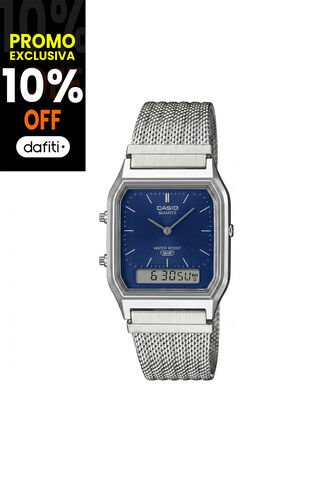 Reloj Casio Modelo AQ-230EGG-3ADF Plateado Hombre Casio