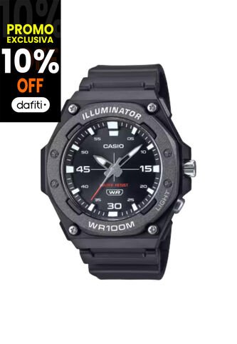 Reloj Casio Modelo MW-620H-1AVDF Negro Hombre Casio