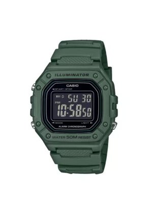 Reloj Casio Modelo W-218H-3BVDF Verde Hombre