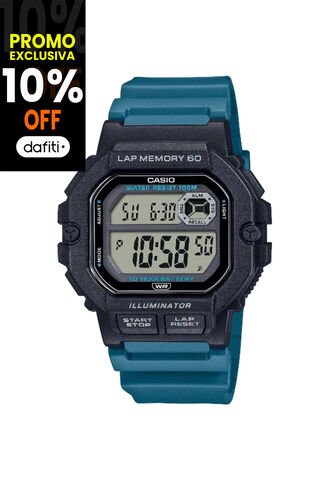 Reloj Casio Modelo 1400H-3AV Azul Hombre Casio