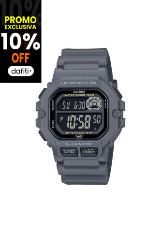 Reloj Casio Modelo WS-1400H-8BV Gris Hombre Casio