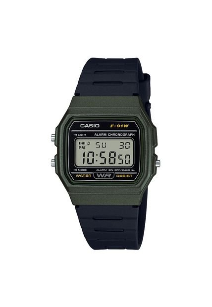 Reloj Casio Unisex F-91WM-3ADF