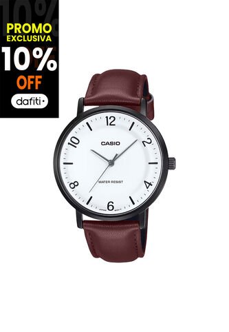 Reloj Casio Modelo MTPVT03BL-7BDF Marron Hombre Casio
