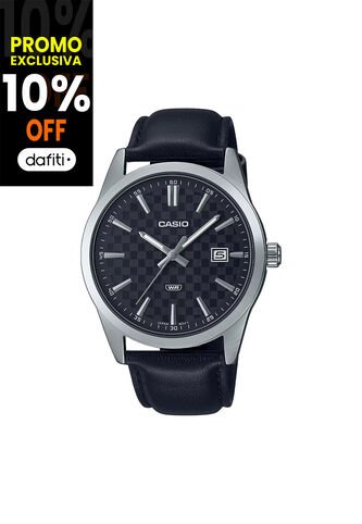Reloj Casio Modelo MTPVT03L-1BDF Negro Hombre Casio