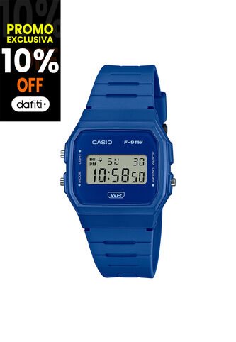 Reloj Casio Unisex F-91WB-2A1DF Casio