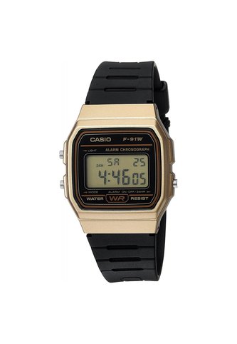 Reloj Para Unisex Casio F_91Wm_9A Negro Casio