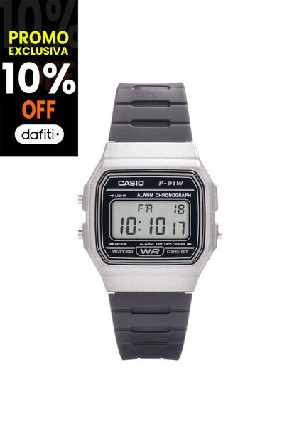 Reloj Casio Unisex F-91WM-1BDF