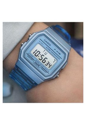 Reloj Para Unisex Casio F91Ws-2Df Azul