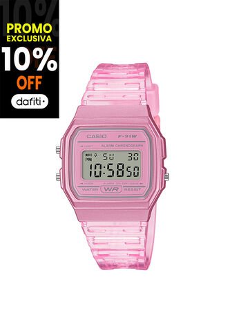 Reloj Casio Mujer F-91WS-4DF Casio