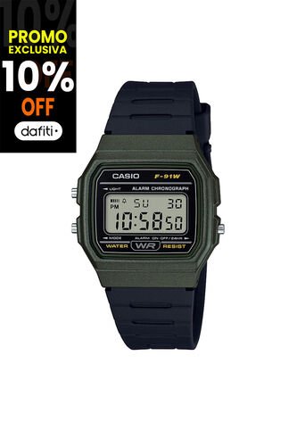Reloj Casio Unisex F-91WM-3ADF Casio