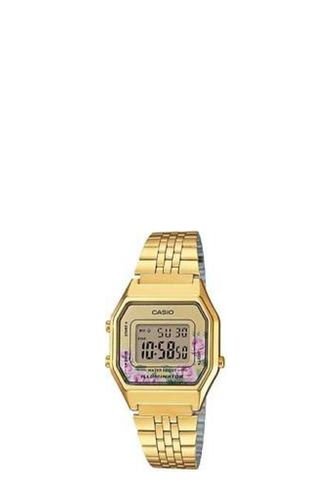 Reloj Para Mujer Casio La680Wga4C Dorado Casio