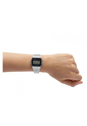 Reloj Para Unisex Casio Vintage Casual A-159Wa-1 Plateado