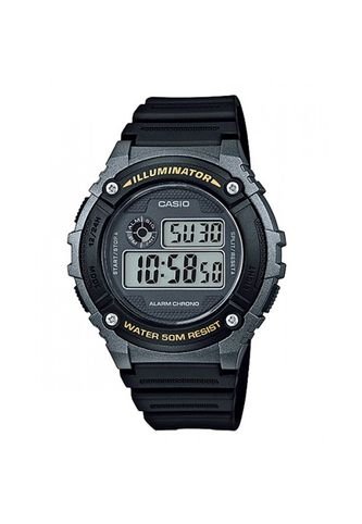 Reloj Casio W-216H-1B Digital 100% Original-gris Casio