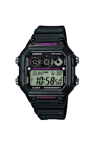 Reloj Casio AE-1300WH-1A2 Digital 100 Original-negro Casio