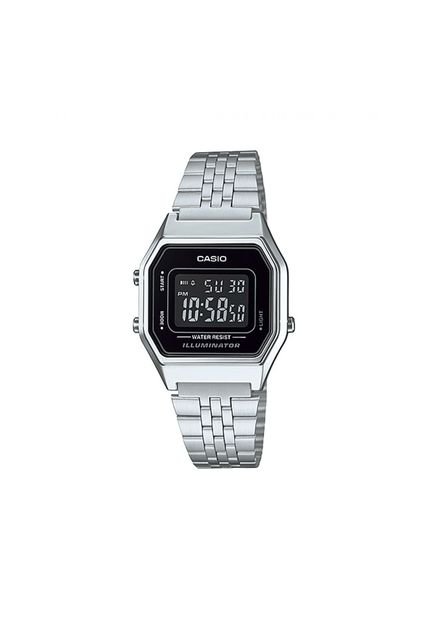Reloj Para Mujer Casio Vintage La680Wa_1B Plateado