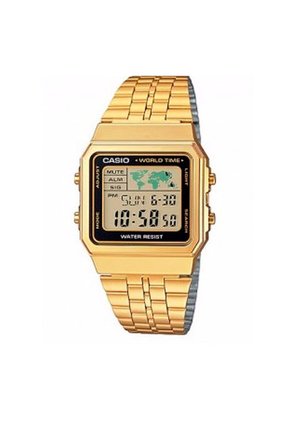 Reloj Casio A-500WGA-1D Digital 100% Original-ambar